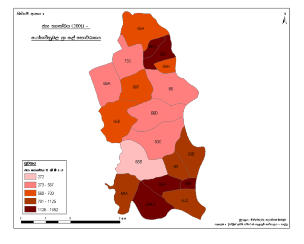 Density of population